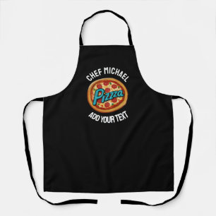 Tablier Pizzeria italienne Pizza Cuisine ou restaurant ron