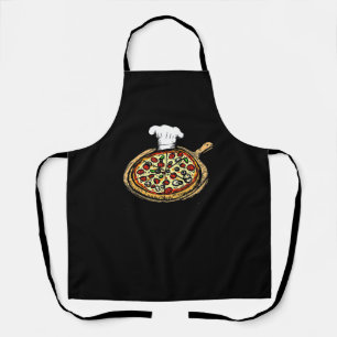 Tablier Pizzeria italienne Pizza Cuisine ou Restaurant Ron