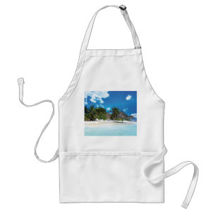 Tablier Plage exotique