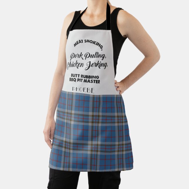 Tablier Plaid Clan Thompson Tartan À damiers cuisine (Insitu)