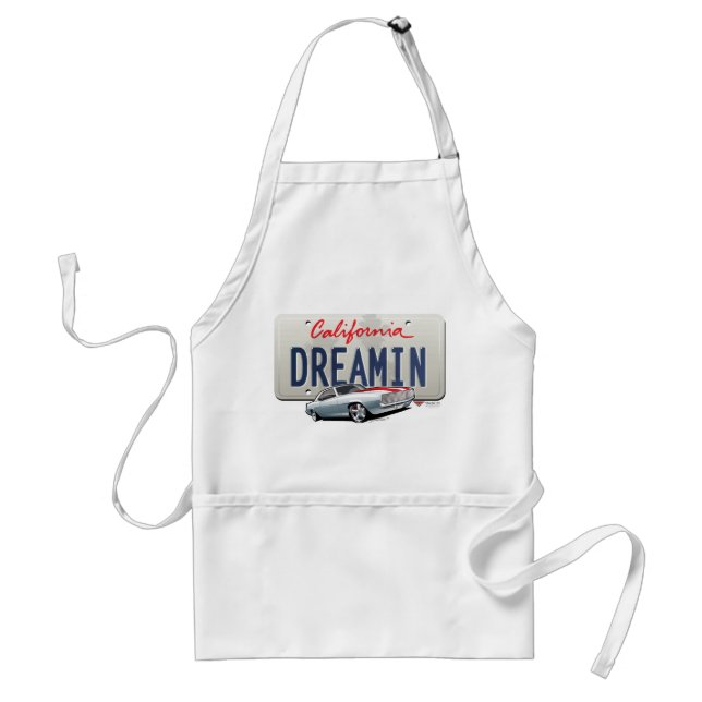 Tablier Plat de la Californie dreamin-Camaro2 (Devant)
