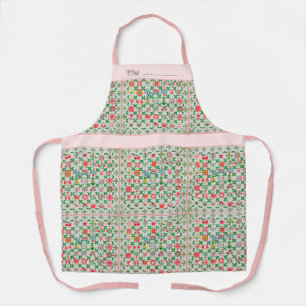 Tablier Plat vintage Moyen - Cadeau Fête des mariées