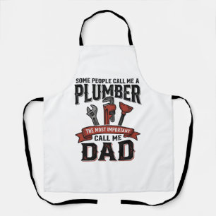 Tablier Plumber Papa Conception de T-shirt avec Gravure Vi