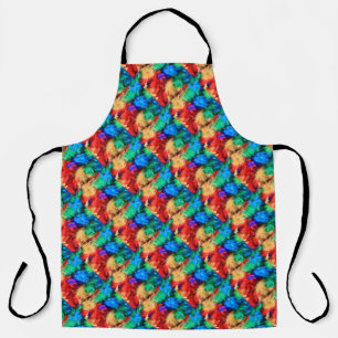 Tablier Plumes Arc-en-ciel Couleurs Gay Design GLBTQ