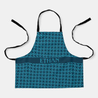 Plus Motif bleu foncé minimal