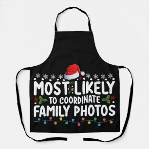 Tablier Plus susceptible de coordonner les photos de famil