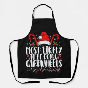 Tablier Plus Susceptible De Faire Des Roue Matching Xmas