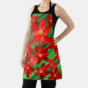Tablier Poinsettias