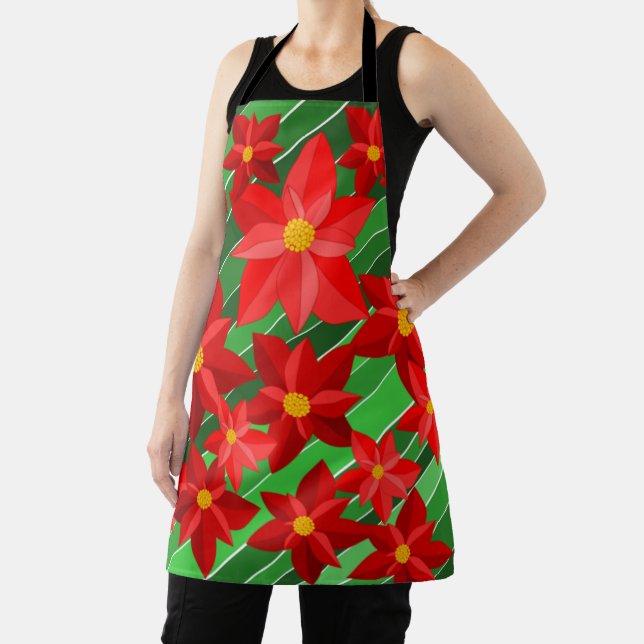 Tablier Poinsettias (Insitu)