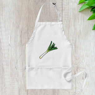 Tablier Poireau vert simple légume