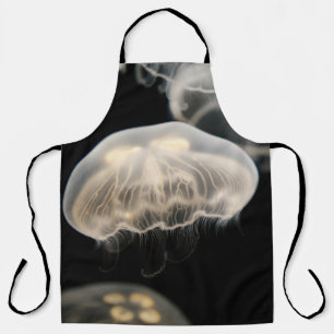 TABLIER POISSON BLANC