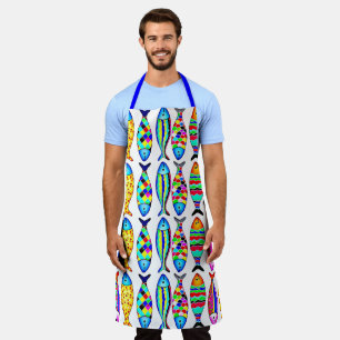 Tablier Poisson fantaisie
