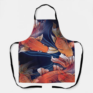 Tablier Poisson japonais Koi