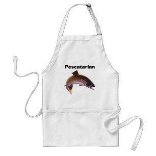Tablier Poisson Vintage, Pêcheur de Pêche Sportive