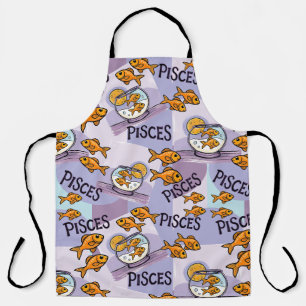 Tablier Poissons cadeau design pour Zodiac star gazeuses