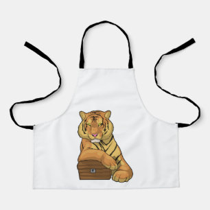 Tablier Poitrine au trésor de tigre