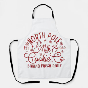 Tablier Pôle Nord Lait et Cookie Cuits Frais Quotidienneme