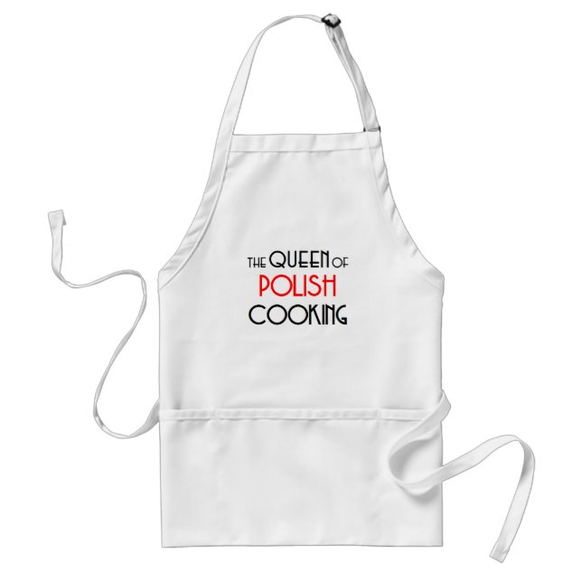 Tablier polish cooking queen (Devant)