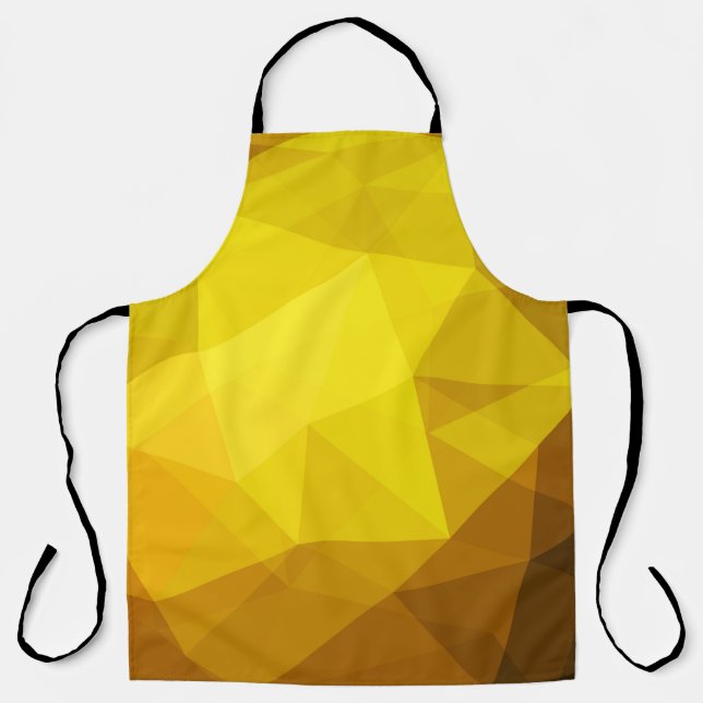 Tablier Polygone orange foncé. Un tout nouveau illu couleu (Recto)