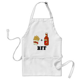 Tablier Pommes frites et ketchup BFF