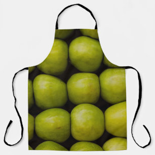 Tablier Pommes fruits aliments pommes vertes