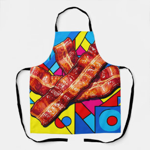 Tablier Pop Art Bacon Croustillant