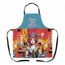Tablier Pop Art "Reine de la Cuisine"