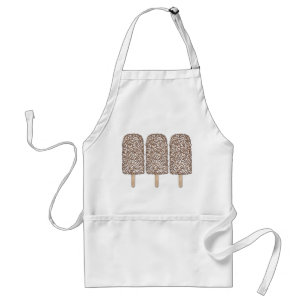 Tablier Pop de crème glacée Eclair à croûte de chocolat