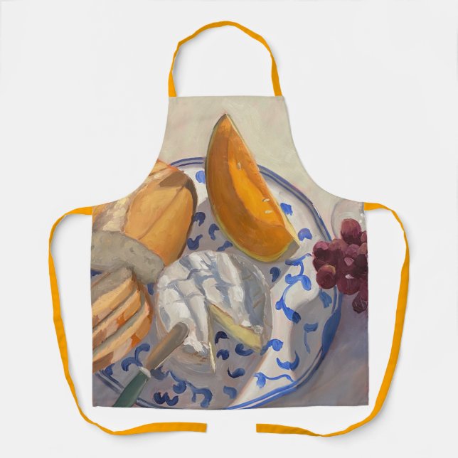 Tablier Porte moyenne de brie et de pain (Recto)