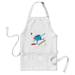Tablier pot de danse avec des coeurs 05 TZIPPORAH