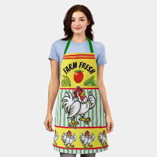 Tablier Poulet Country Sunshine