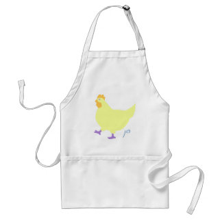 Tablier Poulet mignon "hun" dans Yiddish