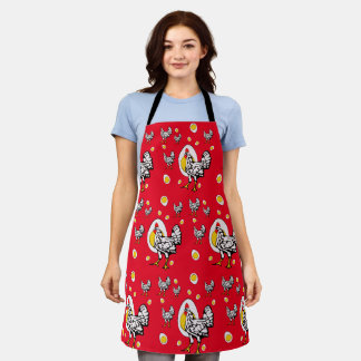 Tablier Poulet Roseanne - Roseanne Rooster et Oeuf