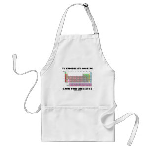 Tablier Pour comprendre la cuisine sachez votre chimie