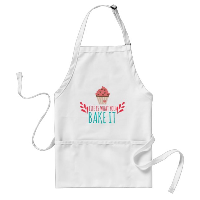 Tablier pour la préparation de cupcakes (Devant)