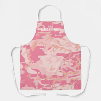 Tablier Pour son Motif de Camouflage rose Girl
