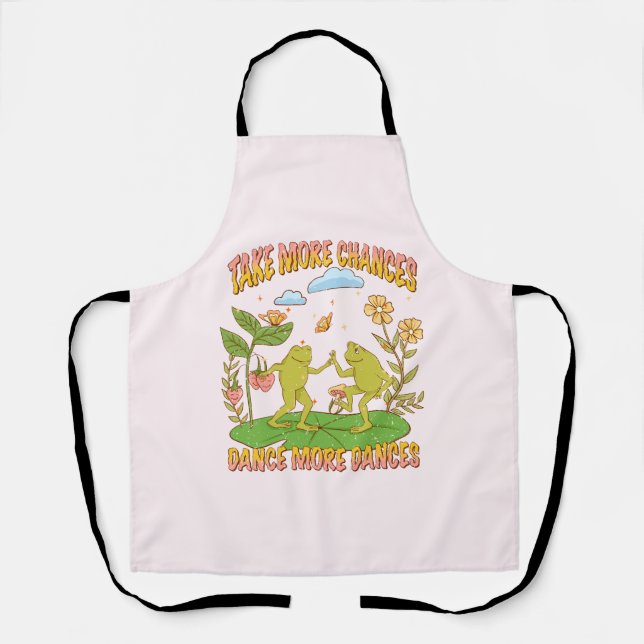 Tablier Prends Plus De Chances, Danse Plus De Danse (Recto)