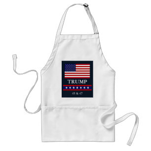 TABLIER PRÉSIDENT DONALD TRUMP KITCHEN APRON