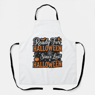 Tablier Prêt pour Halloween depuis le dernier Halloween Vi