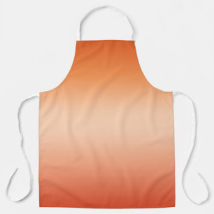 Tablier Pretty Ombre Hot Summer Orange & Apricot Gradient