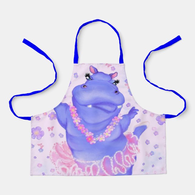 Tablier Prima Ballerina Hippo (Recto)