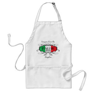 Tablier Princesse italienne Personalized Apron
