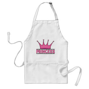 Tablier Princesse rose personnalisée
