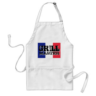 Tablier principal de gril avec le drapeau français