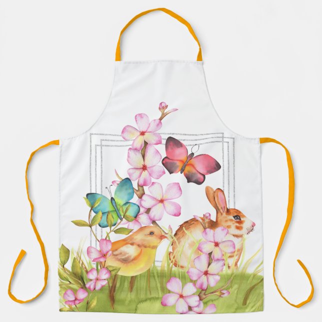 Tablier Printemps de Pâques (Recto)