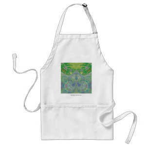Tablier Printemps vert