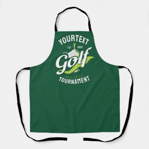 Tablier Pro Golfer NAME Golf Trophée Tournoi de golf