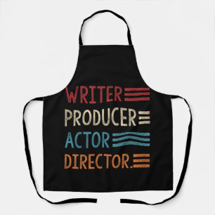 Tablier Producteur d'écriture acteur réalisateur de film