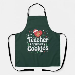 Tablier Professeur de Noël de cookies intelligents 