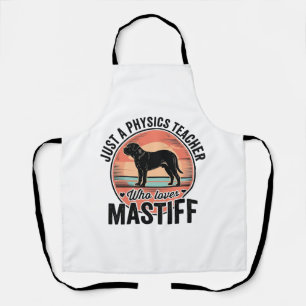 Tablier Professeur de physique aime Maillot de chien vinta